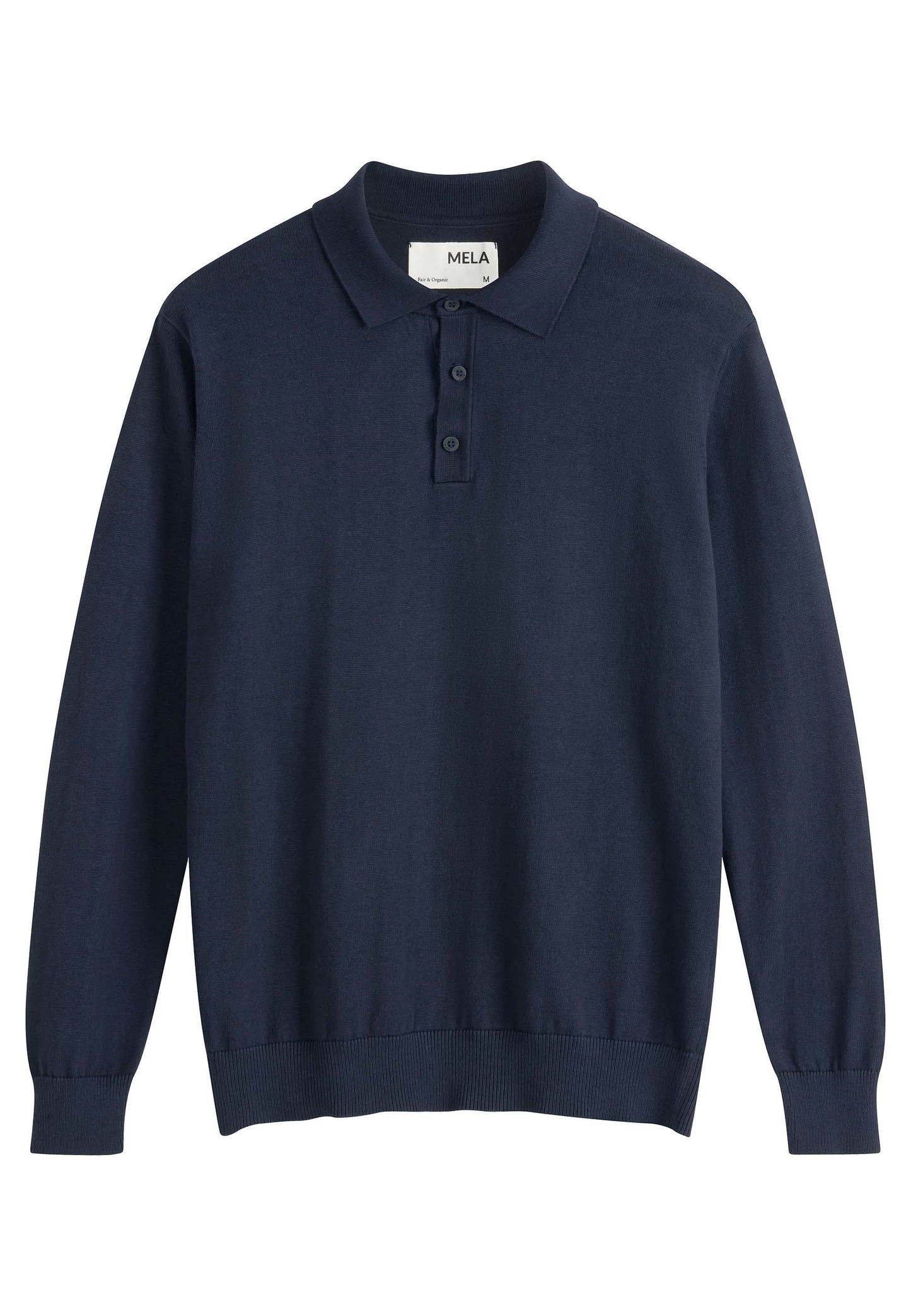 Langarm Strick Poloshirt Style HARISH